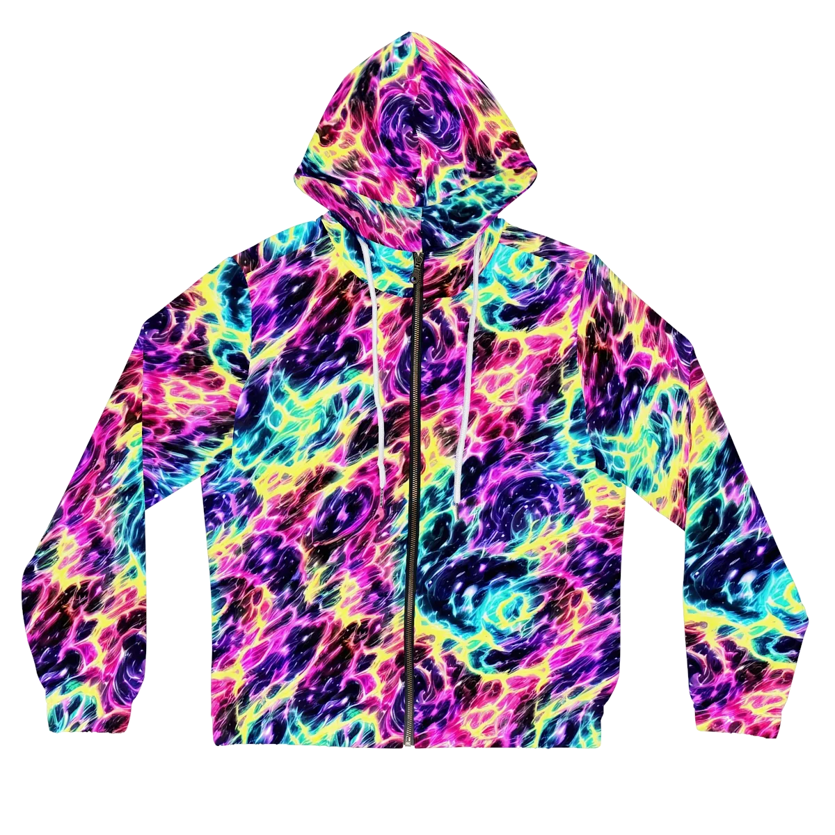 Prism Maelstrom on Women's Full-Zip Hoodie — Front