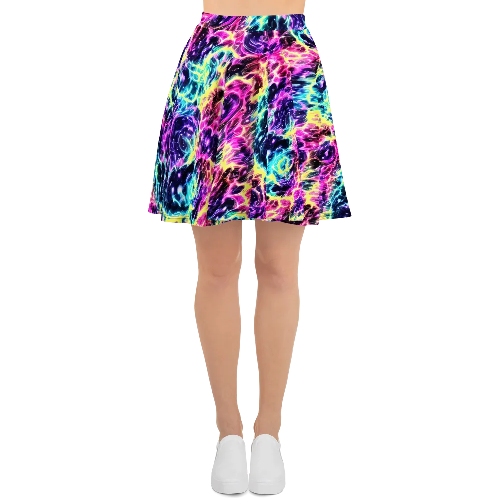 Prism Maelstrom on Skater Skirt — Front