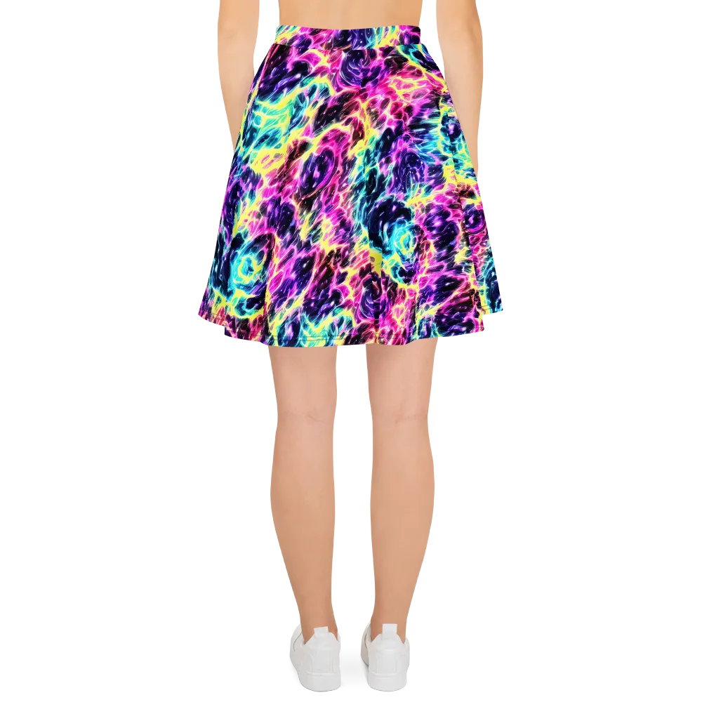 Prism Maelstrom on Skater Skirt — Back