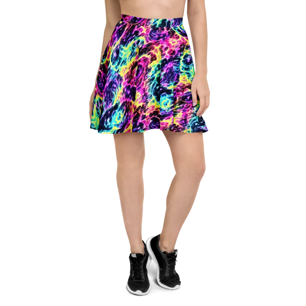 Prism Maelstrom on Skater Skirt — Front