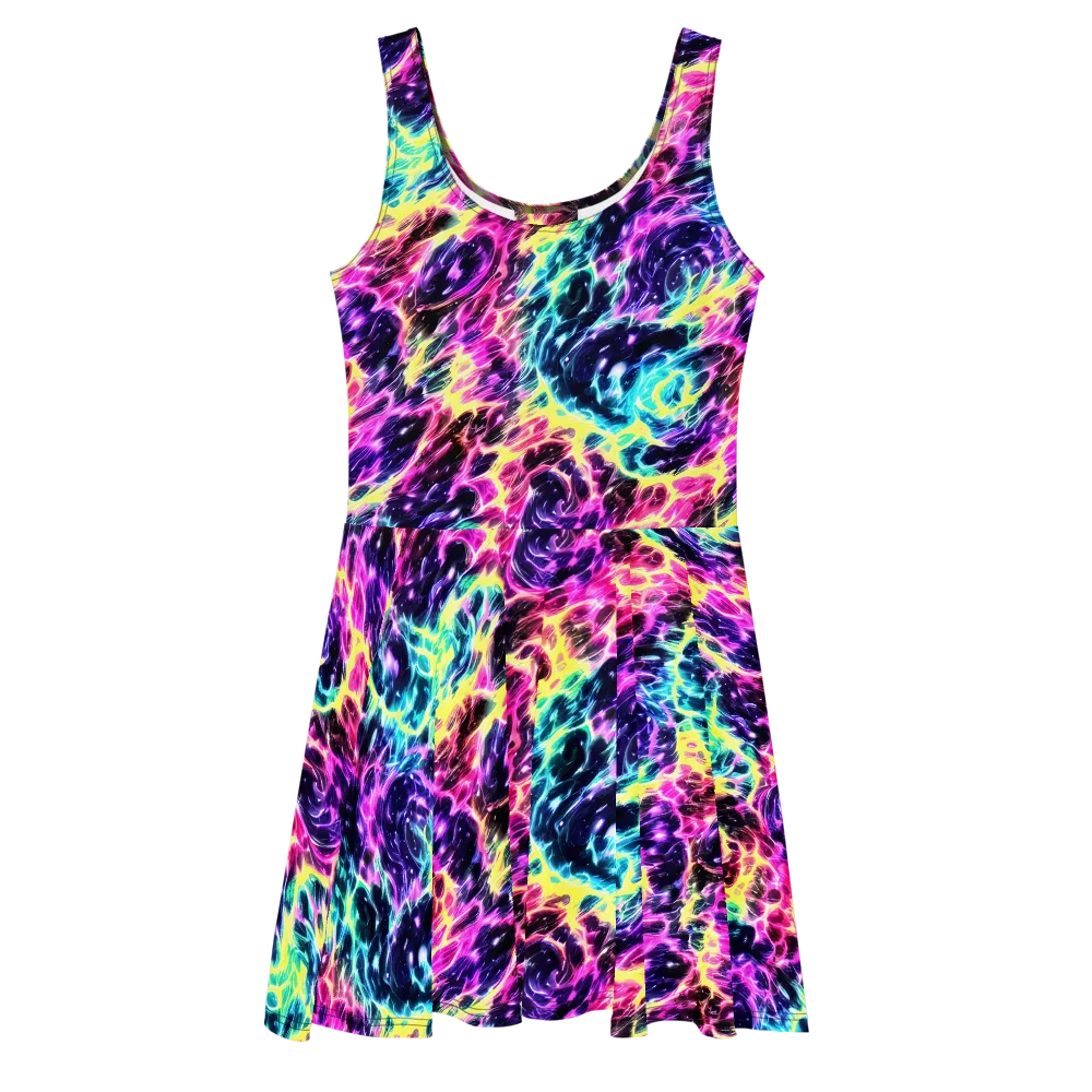 Prism Maelstrom on Skater Dress — Front