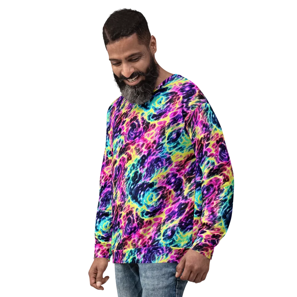 Prism Maelstrom on Sweatshirt — Left Front