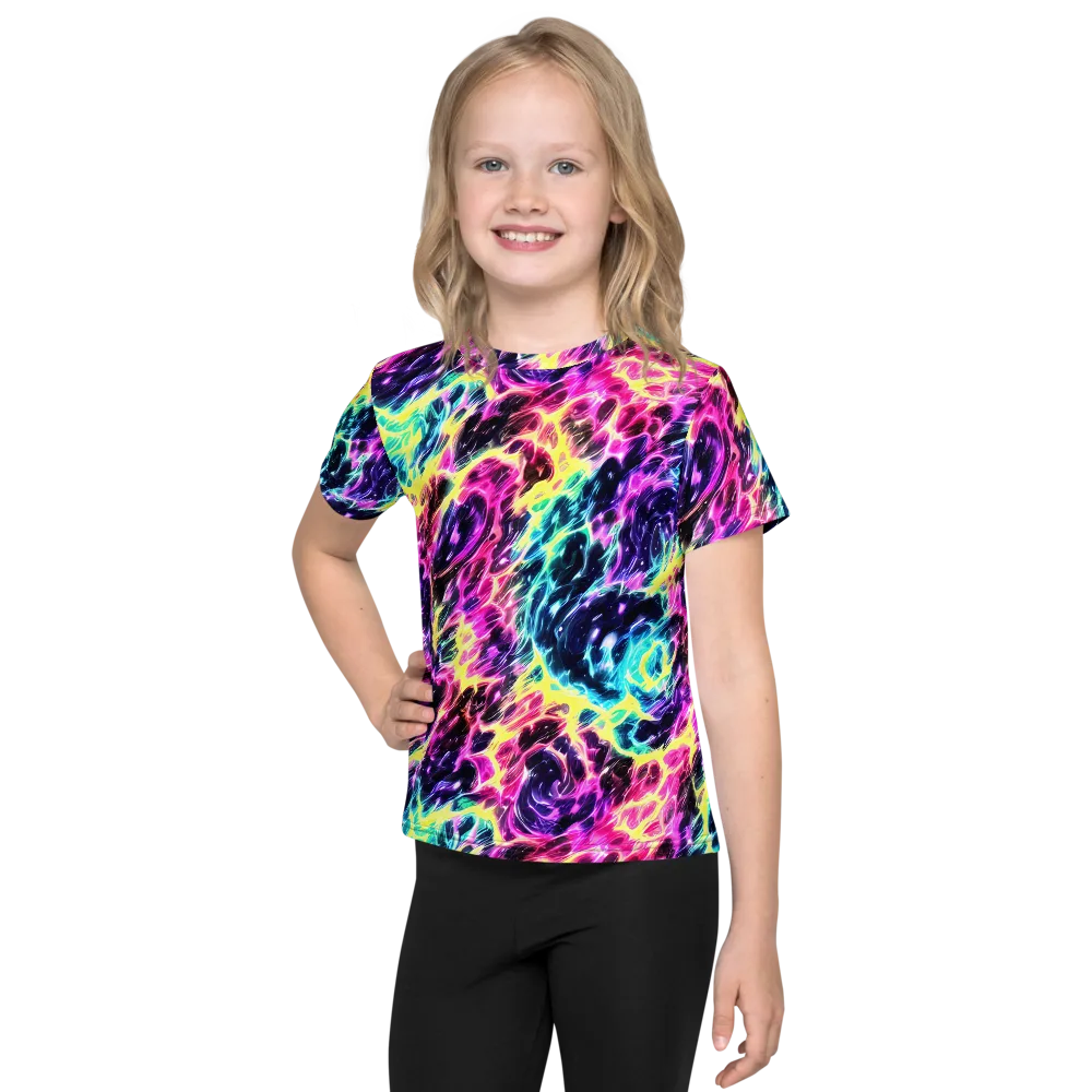 Prism Maelstrom on Kids Crew Neck T-Shirt — Front