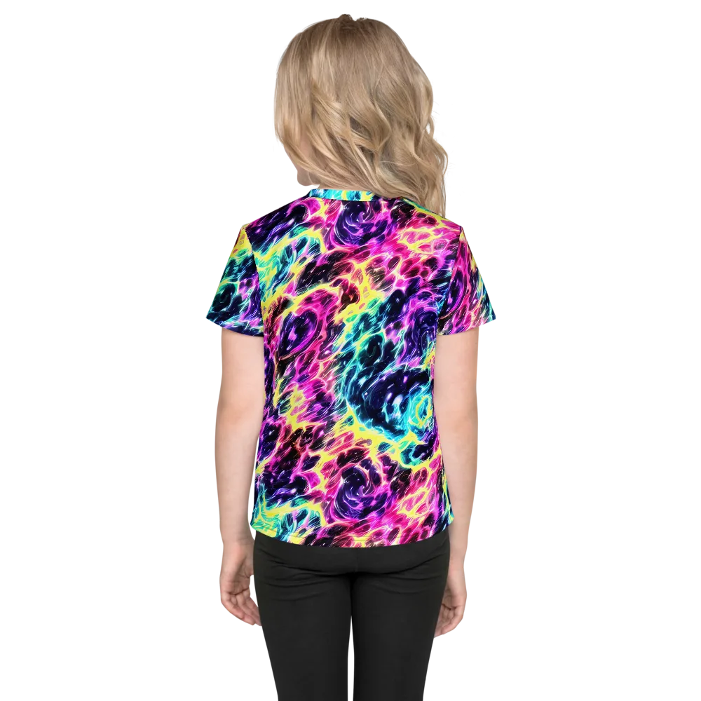 Prism Maelstrom on Kids Crew Neck T-Shirt — Back