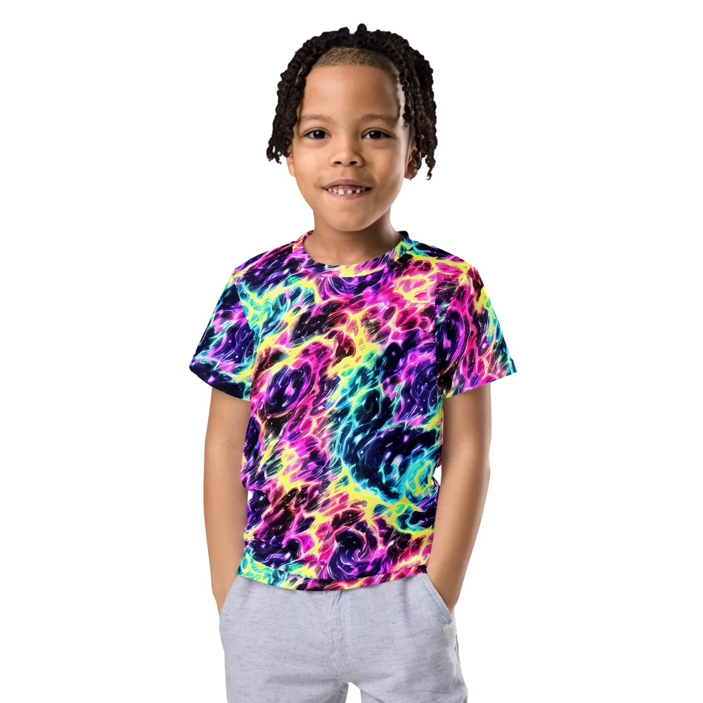 Prism Maelstrom on Kids Crew Neck T-Shirt — Front