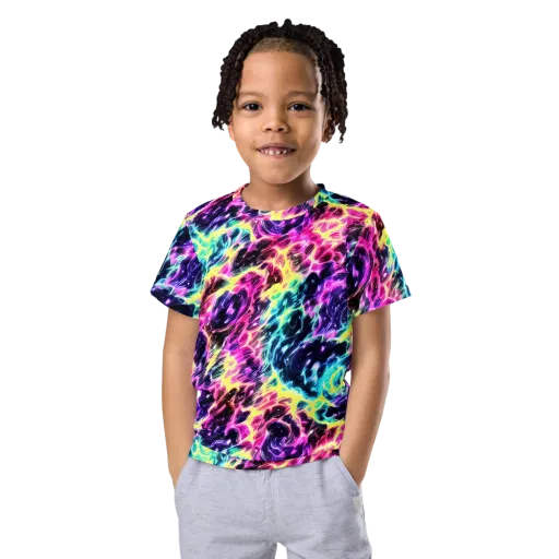 Prism Maelstrom on a Kids Crew Neck T-Shirt