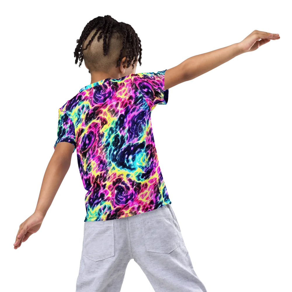 Prism Maelstrom on Kids Crew Neck T-Shirt — Back