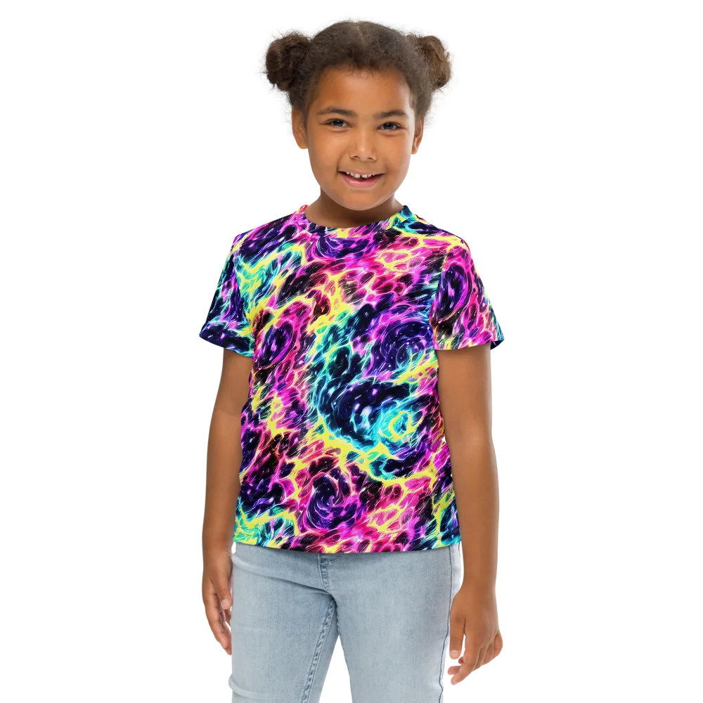 Prism Maelstrom on Kids Crew Neck T-Shirt — Front