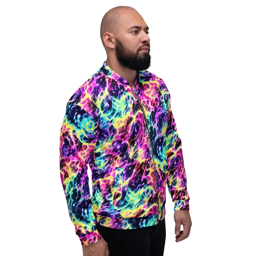 Prism Maelstrom on Bomber Jacket — Right