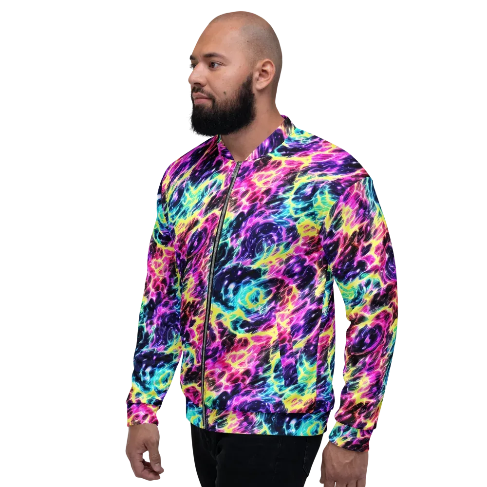Prism Maelstrom on Bomber Jacket — Left