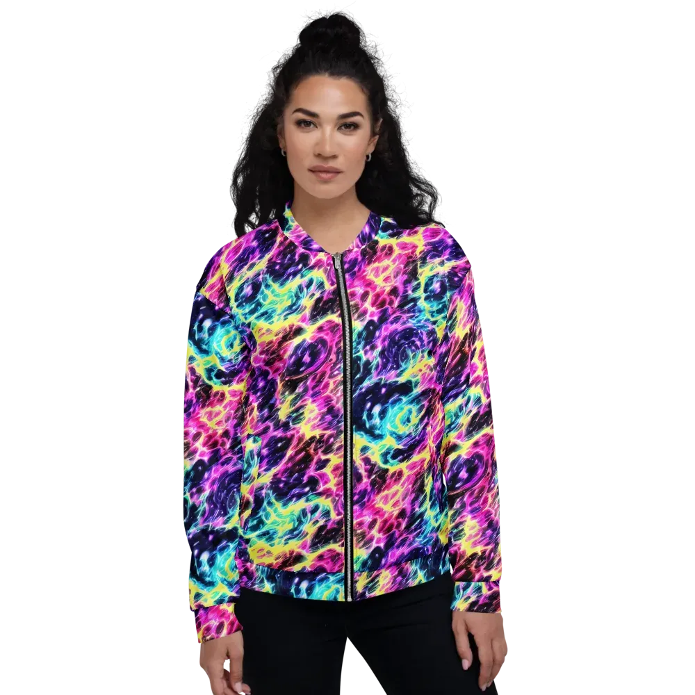 Prism Maelstrom on Bomber Jacket — Front