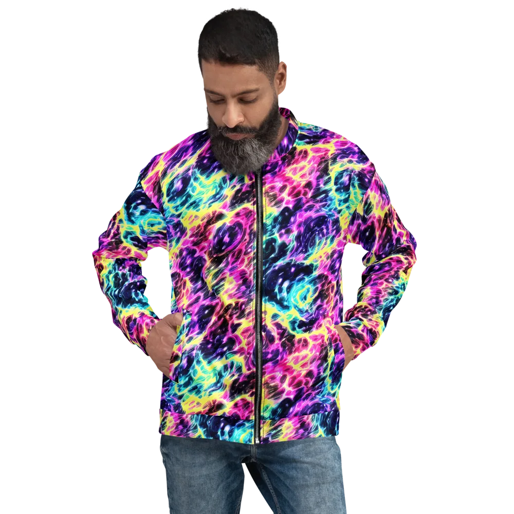 Prism Maelstrom on Bomber Jacket — Front