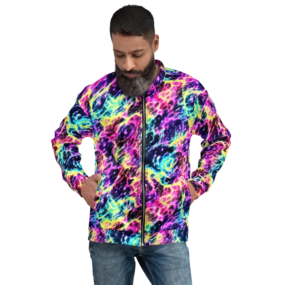 Prism Maelstrom on Bomber Jacket — Front