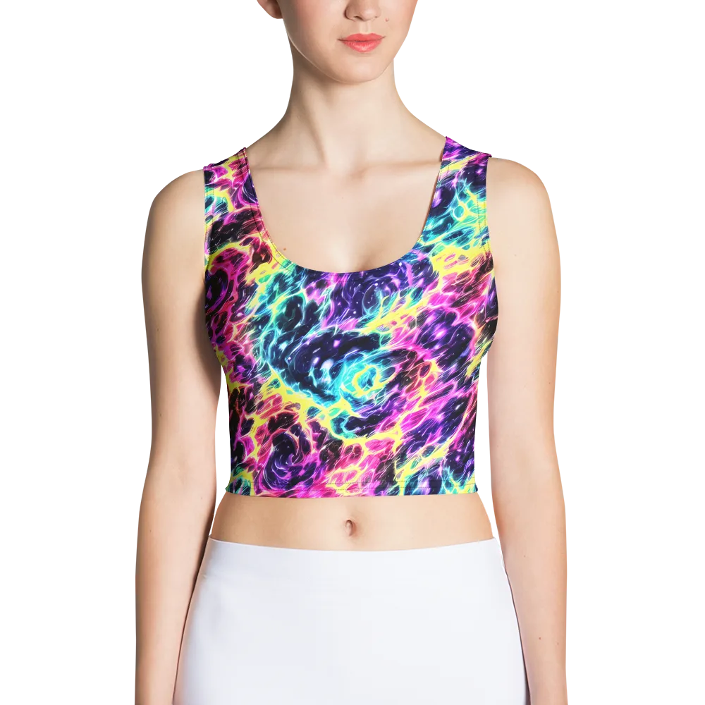 Prism Maelstrom on Crop Top — Front