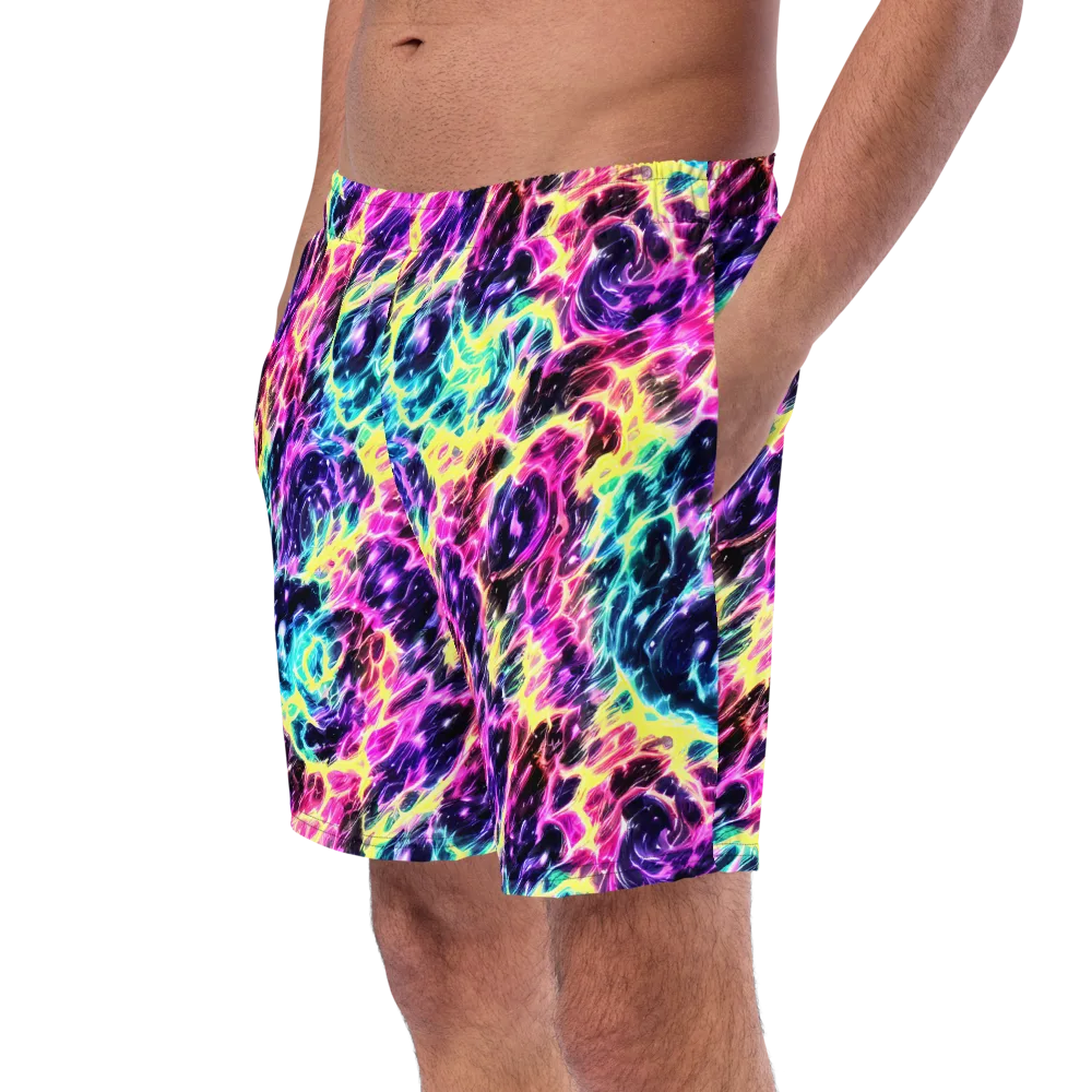 Prism Maelstrom on Swim Trunks — Left Front
