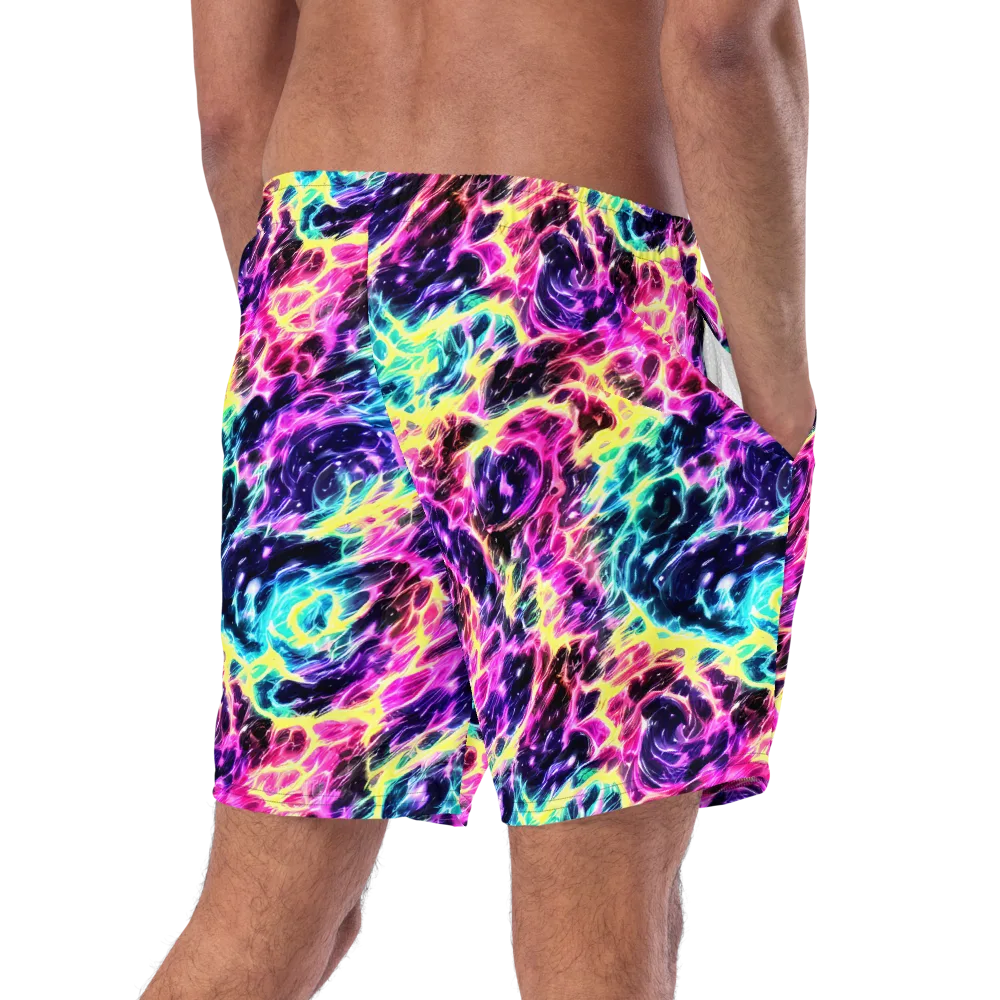 Prism Maelstrom on Swim Trunks — Right Back