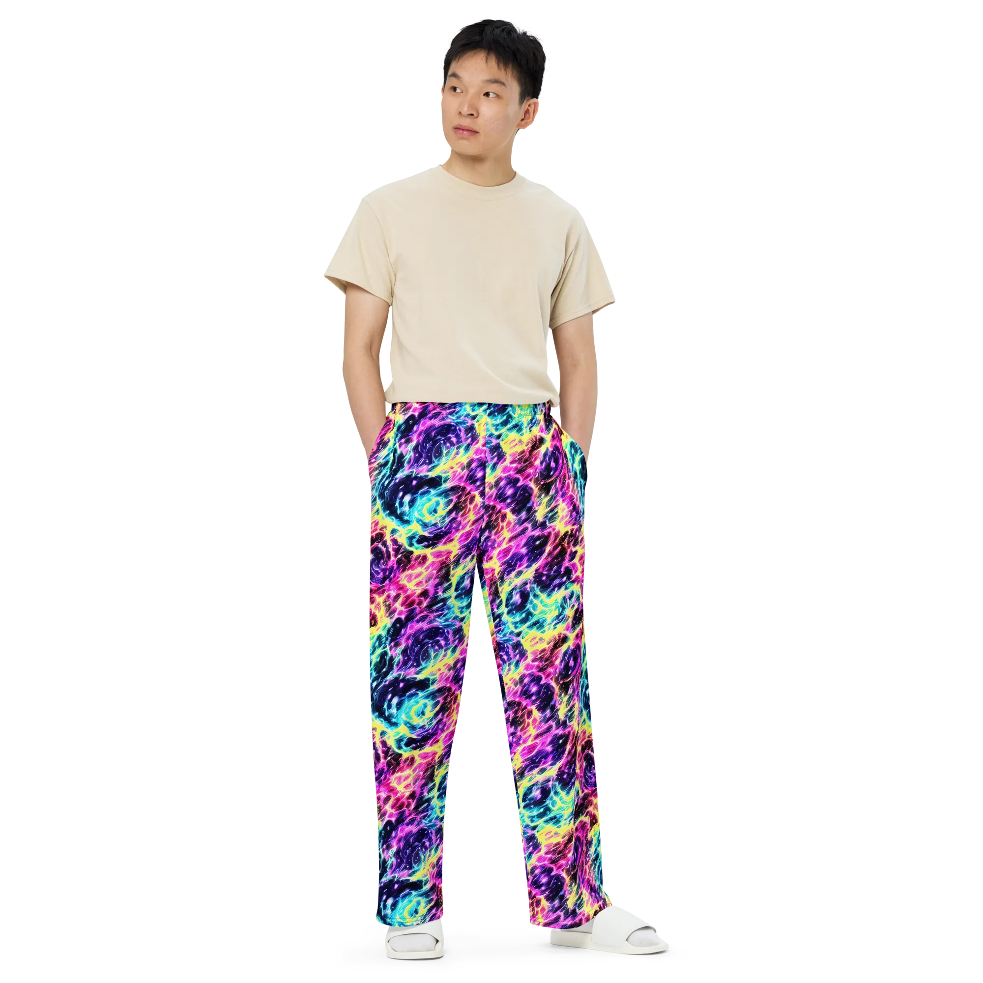 Prism Maelstrom on Wide-Leg Pants — Front