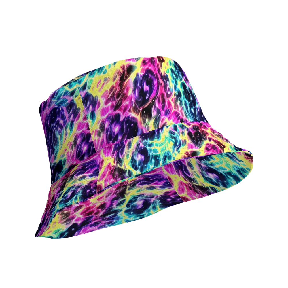Prism Maelstrom on Reversible Bucket Hat — Product details Outside