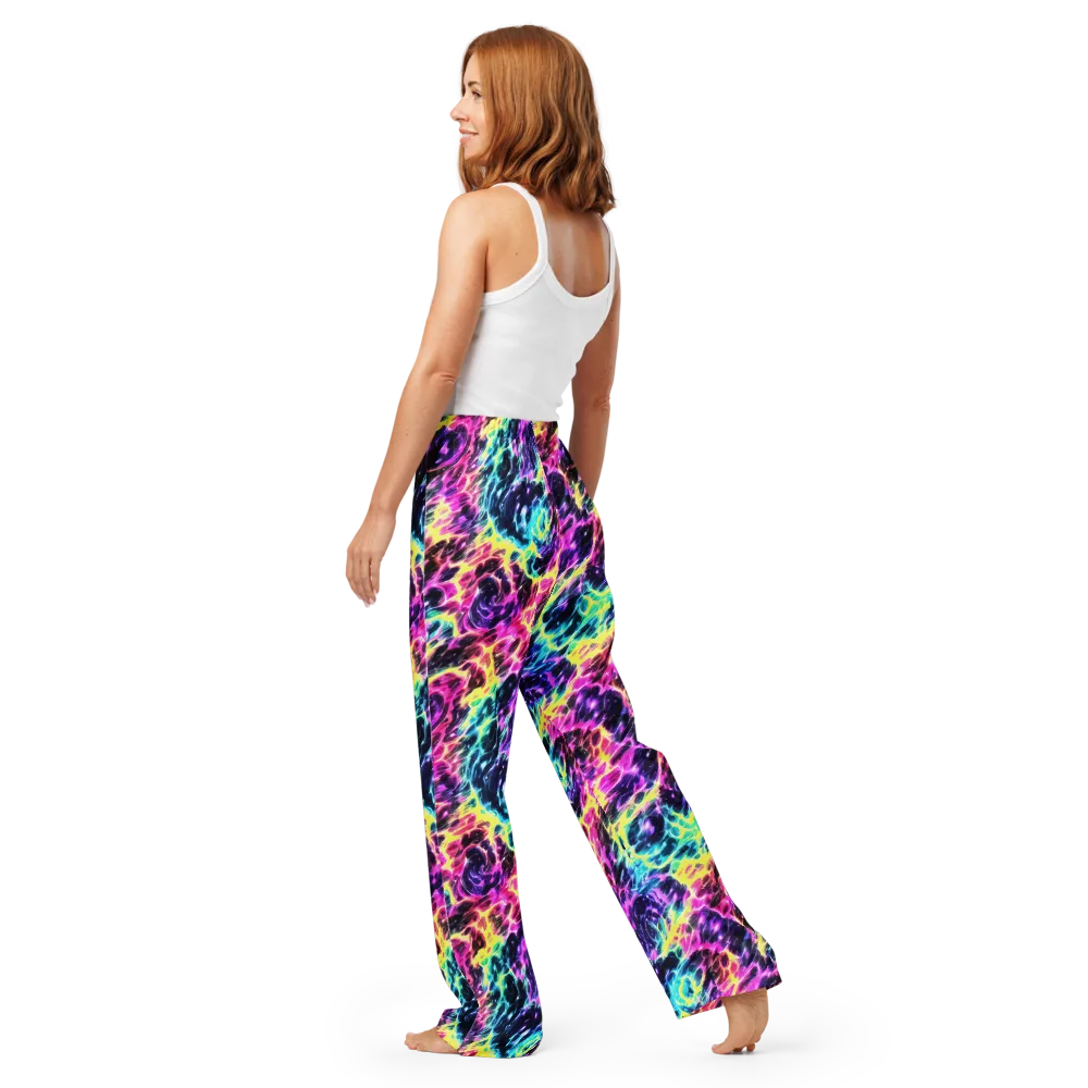 Prism Maelstrom on Women's Pajama Pants — Back