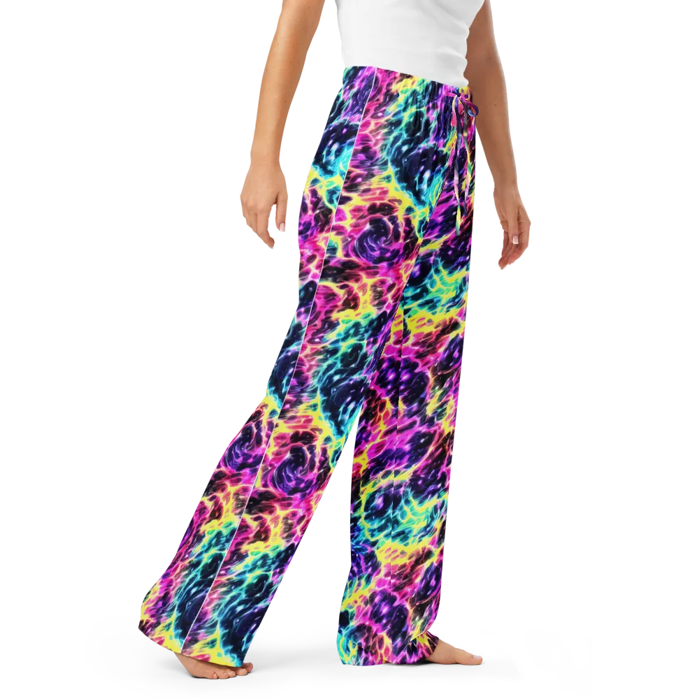 Prism Maelstrom on Women's Pajama Pants — Right Front