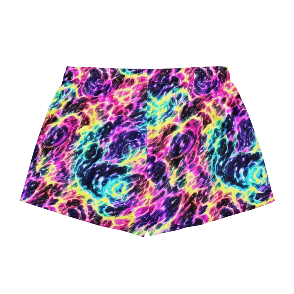 Prism Maelstrom on Women's Pajama Shorts — Back