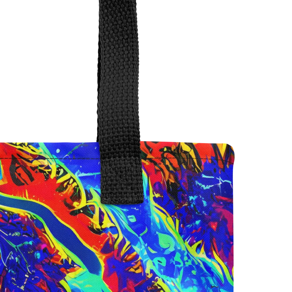 Electric Petalstorm on Tote Bag — Product details