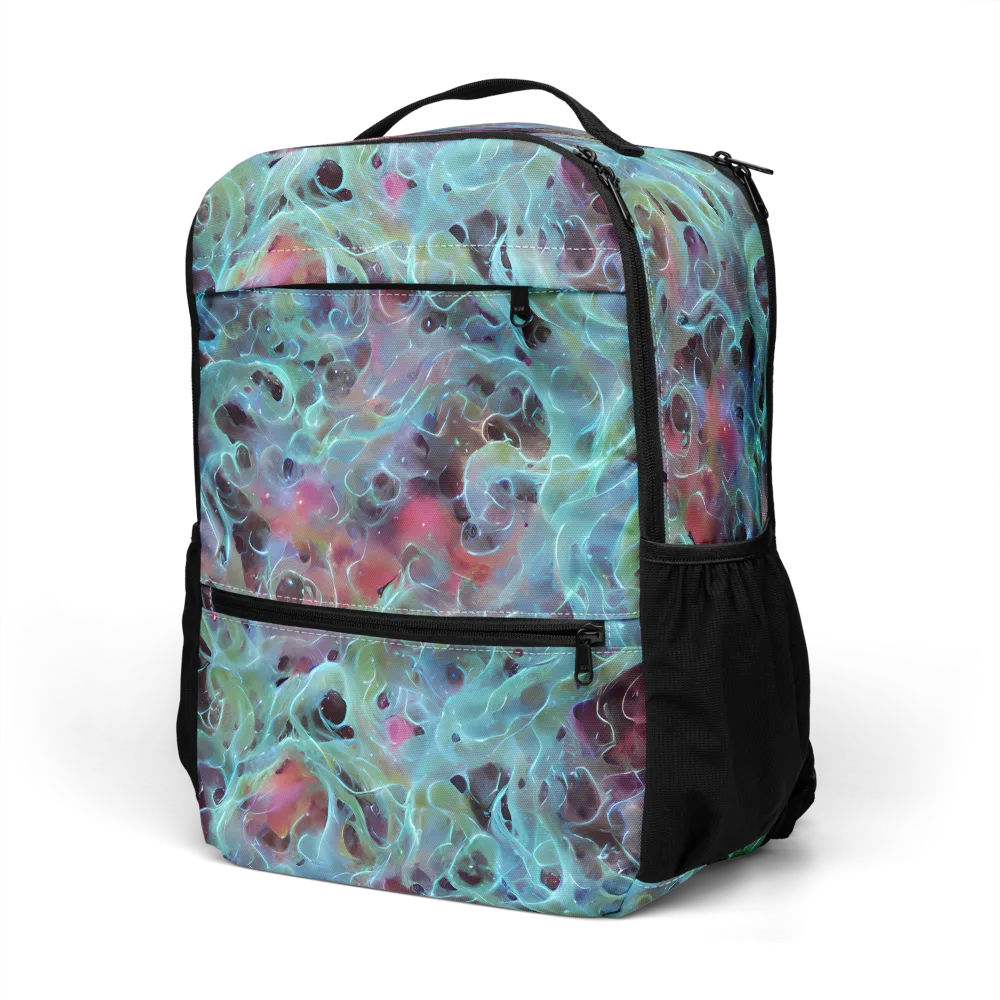 Cosmic Tide on Utility Backpack — Left Front