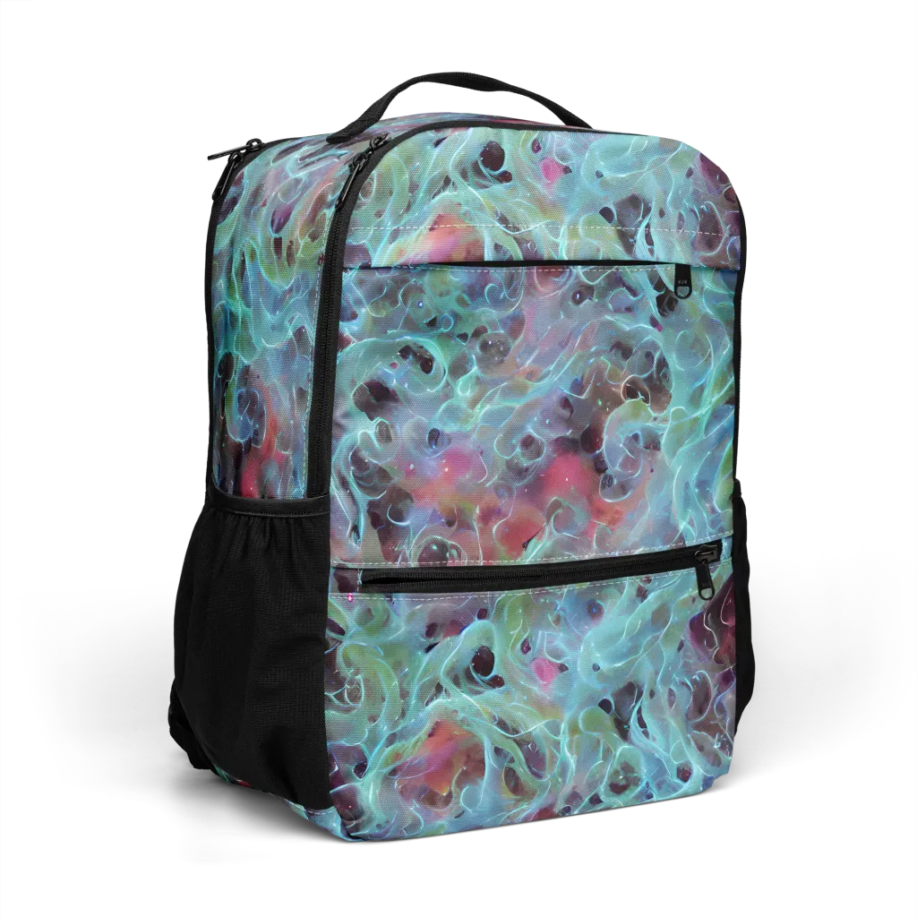 Cosmic Tide on Utility Backpack — Right Front
