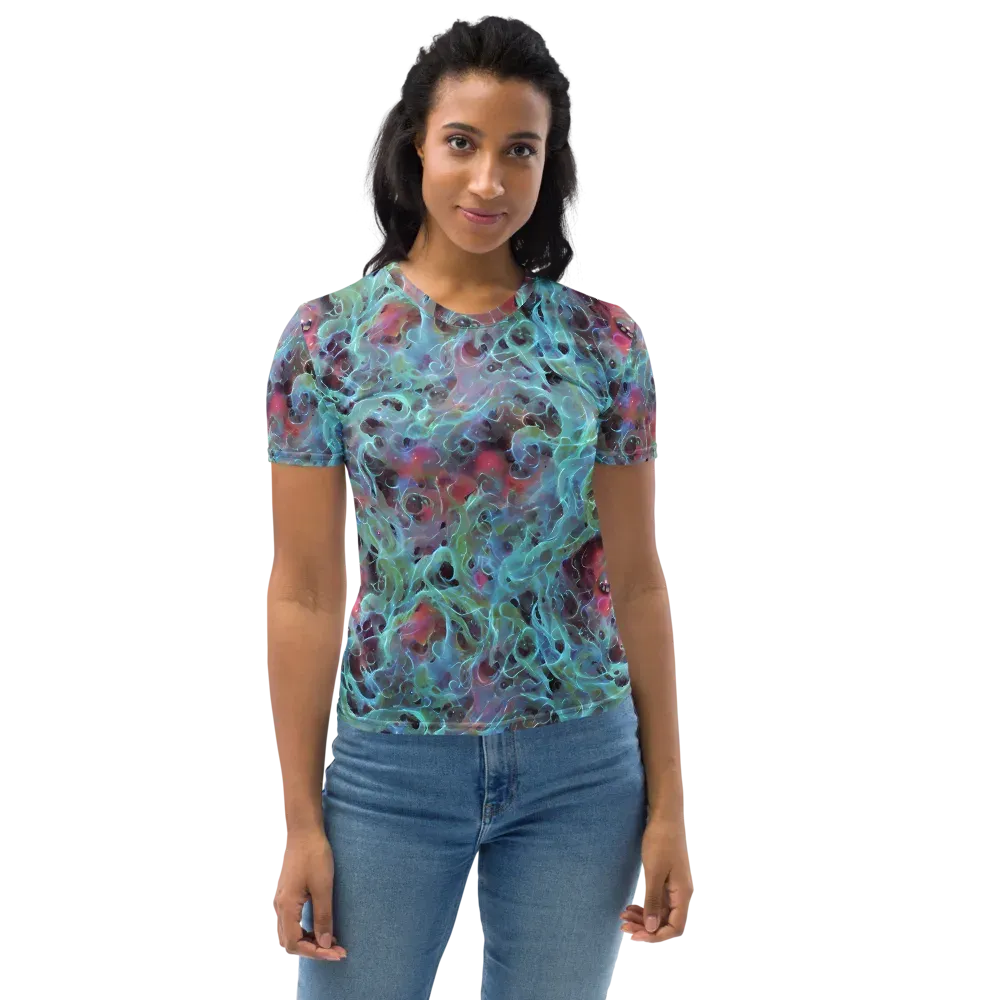 Cosmic Tide on Women's Crew Neck T-Shirt — Front