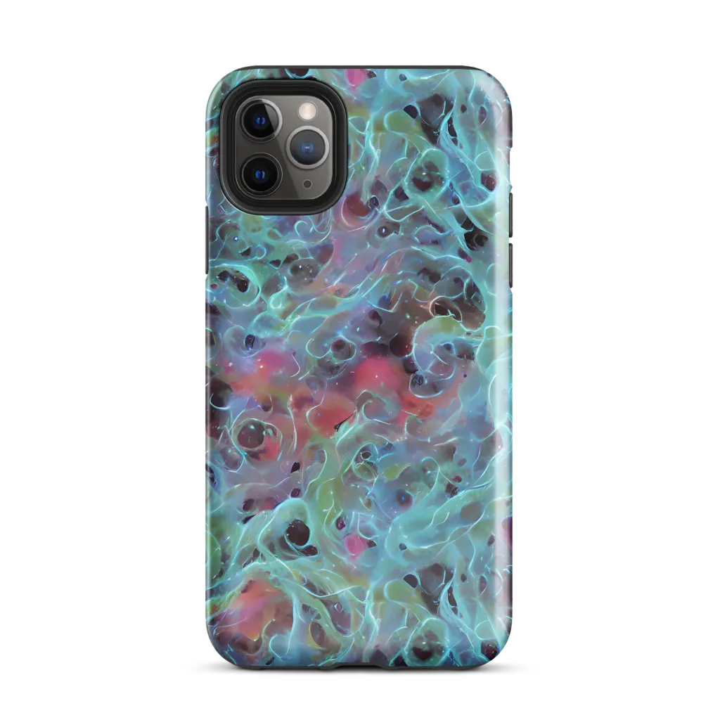 Cosmic Tide on Tough Case for iPhone® — Front