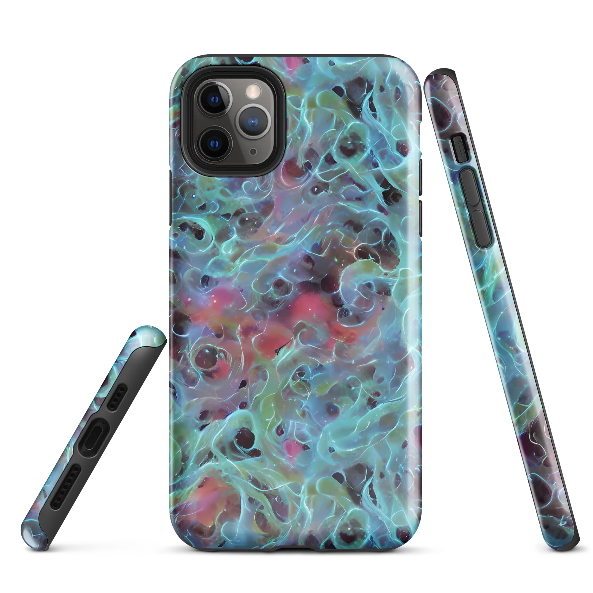 Cosmic Tide on Tough Case for iPhone® — Front