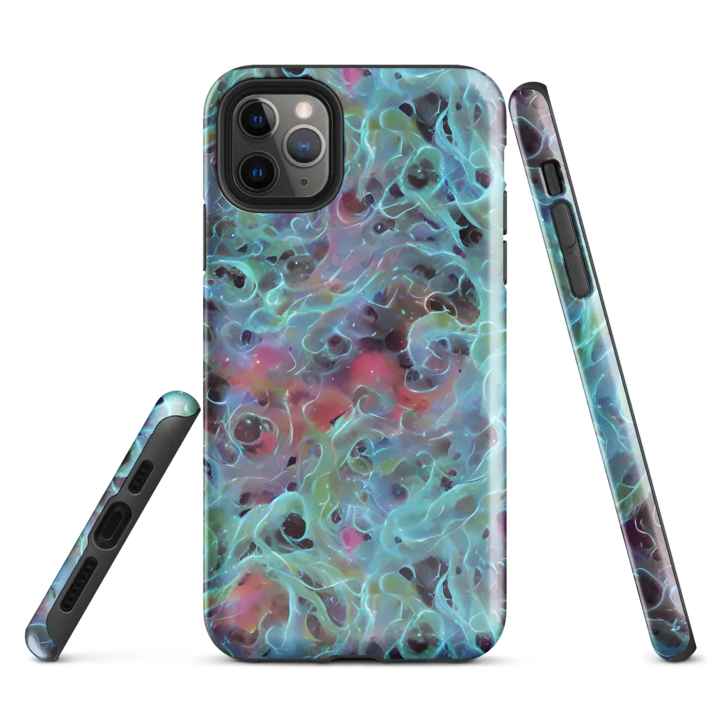Cosmic Tide on Tough Case for iPhone® — Front