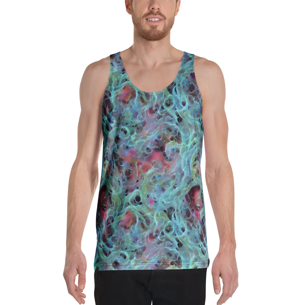 Cosmic Tide on Men's Tank Top — Front