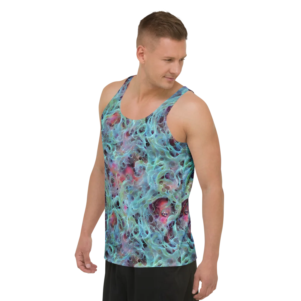 Cosmic Tide on Men's Tank Top — Left Front