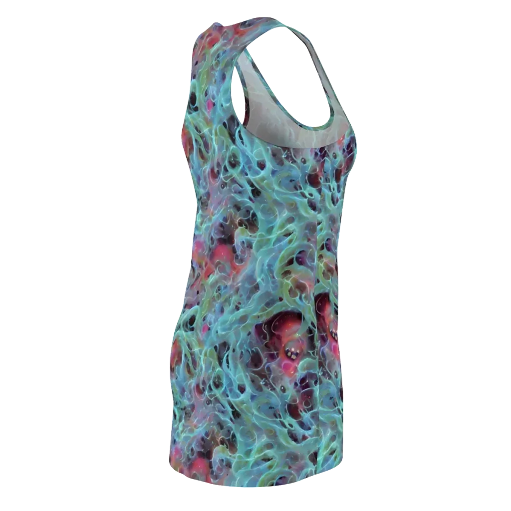 Cosmic Tide on Racerback Dress — Back Side