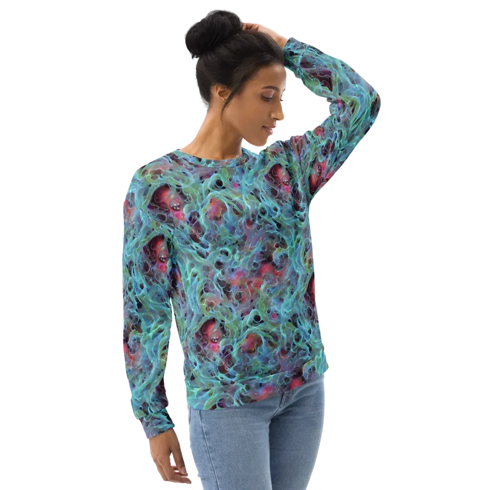 Cosmic Tide on Sweatshirt — Right Front