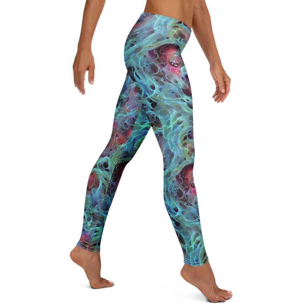 Cosmic Tide on Leggings — Right