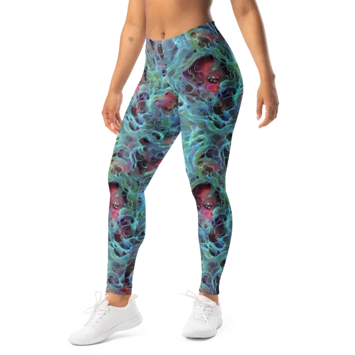 Cosmic Tide on a Leggings