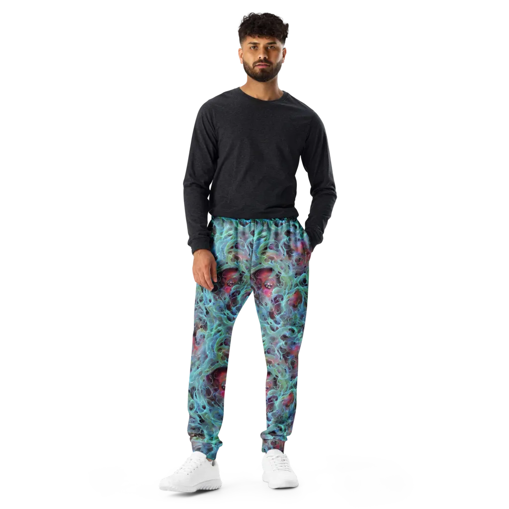 Cosmic Tide on Men's Joggers — Front