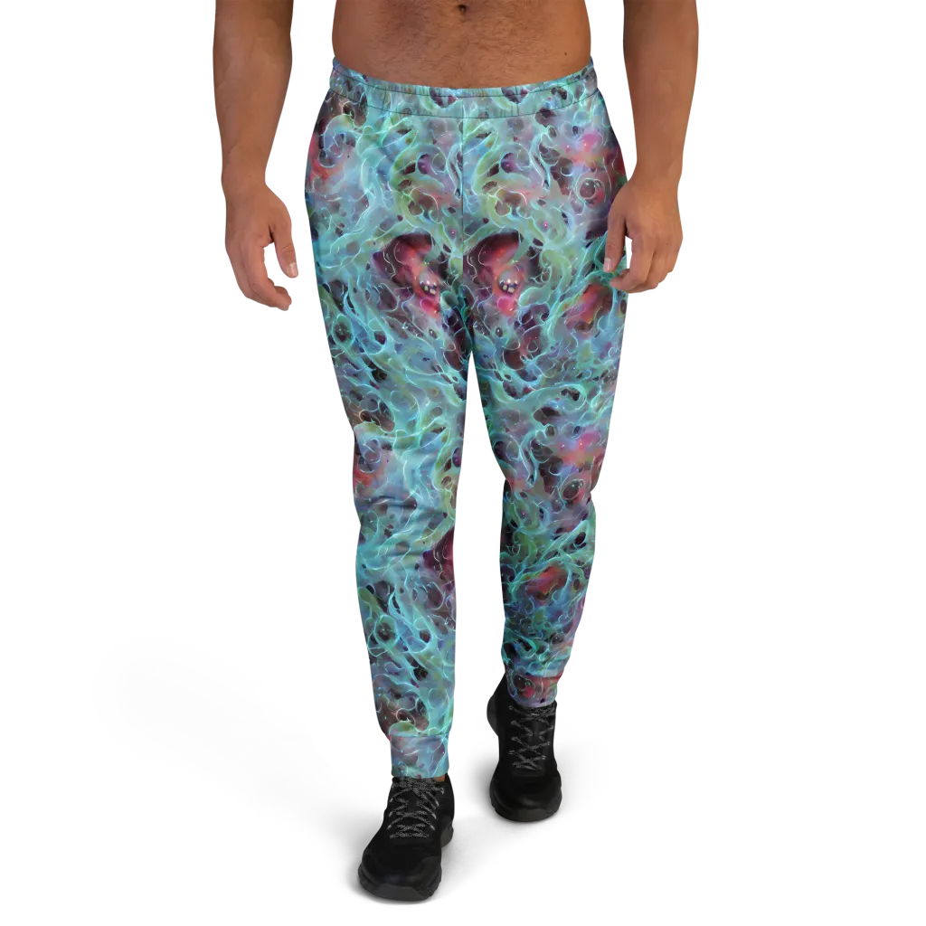 Cosmic Tide on Men's Joggers — Front