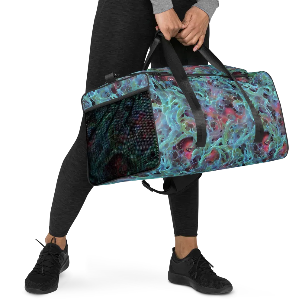 Cosmic Tide on Duffle Bag — Right Front