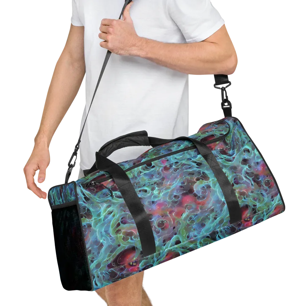 Cosmic Tide on Duffle Bag — Right Front