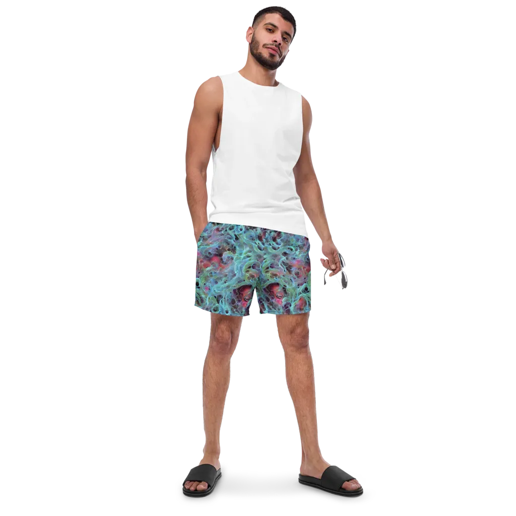 Cosmic Tide on Swim Trunks — Front