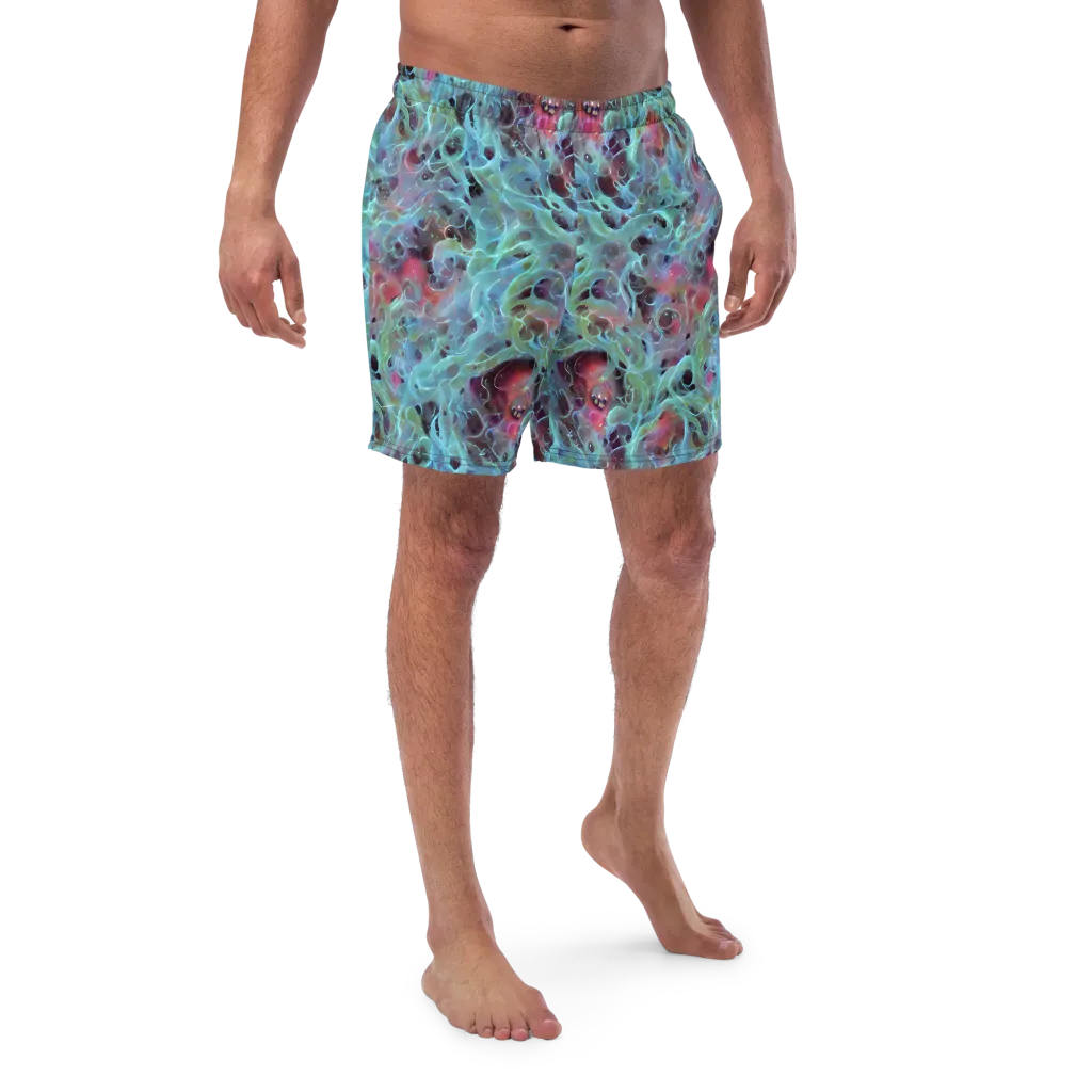 Cosmic Tide on Swim Trunks — Front