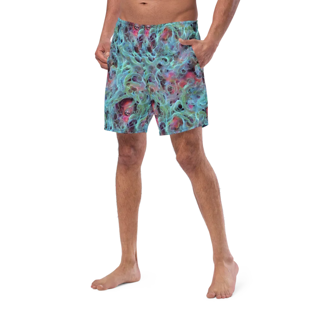 Cosmic Tide on Swim Trunks — Left Front