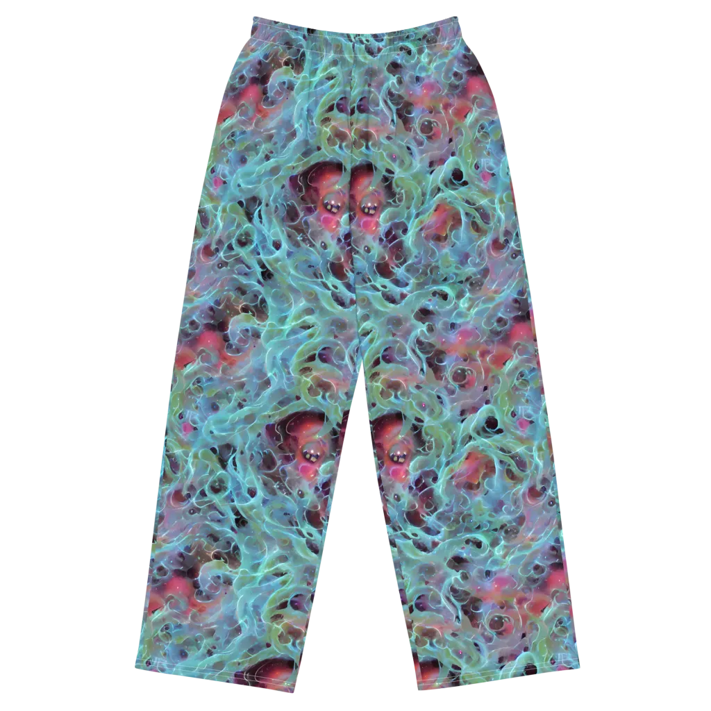 Cosmic Tide on Wide-Leg Pants — Front