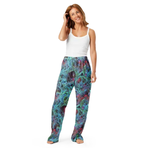 Cosmic Tide on a Women's Pajama Pants