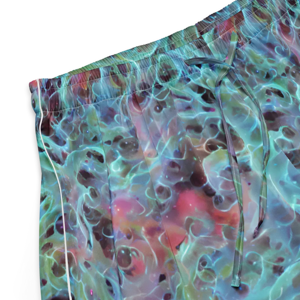 Cosmic Tide on Women's Pajama Shorts — Product details