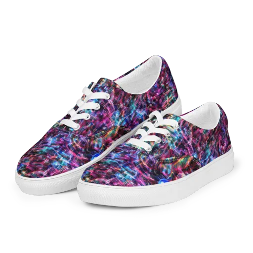 Cyberwave on a Men's Lace-Up Canvas Shoes