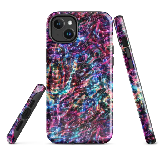 Cyberwave on a MagSafe Tough Case for iPhone®
